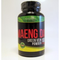 Kratom Kaps - Maeng Da (Green Vein) Powder (100gr) Bottle